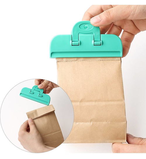 食品袋夾子封口夾 食物袋子零食日式大號(hào)塑料袋密封夾 食品封口夾